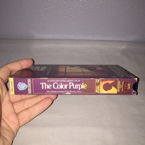 Vhs Used The Color Purple *Screener* Preview Tape For Display Purposes Only Wb - Picture 6 of 14